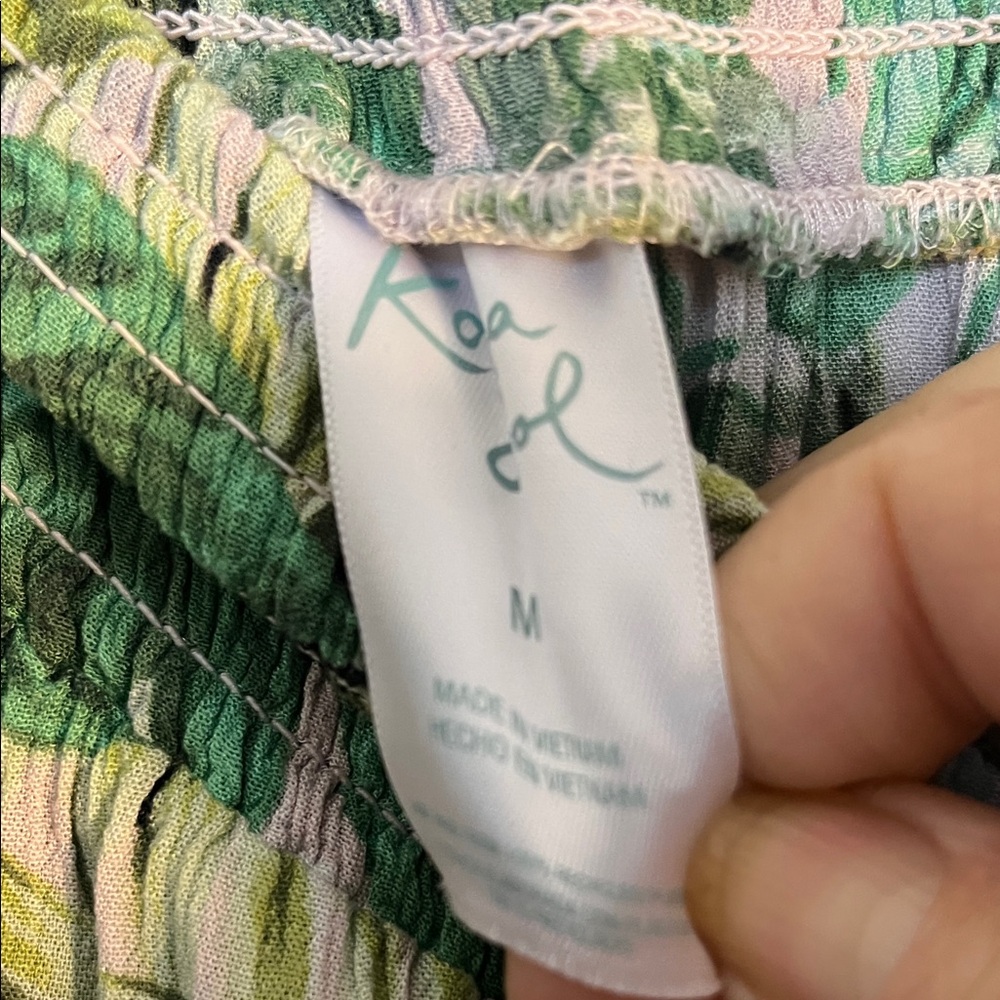 Kona Sol Tropical Floral Maxi Skirt - Picture 2 of 9